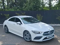 White Used 2020 Mercedes CLA180 AMG Line Premium Sedan | £23,498 (A bit pricey)
