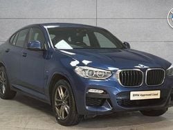 Blue Used 2019 BMW X4 M Sport SUV | £25,495 (Fair price)