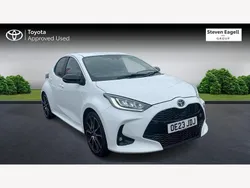 White Used 2023 Toyota Yaris Hybrid Sport Hatchback | £17,103 (Fair price)
