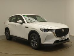 White Used 2023 Mazda CX-60 Exclusive-Line SUV | £25,998