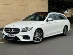 White Used 2017 Mercedes E350 AMG Line Premium Plus Estate | £15,995 (Super price)
