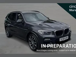 Grey Used 2019 BMW X3 M Sport SUV | £23,291 (Good price)