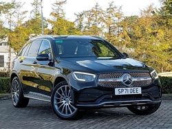 Black Used 2021 Mercedes GLC300 AMG Line Premium SUV | £32,498 (Fair price)