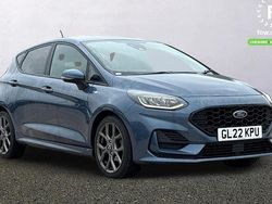 Blue Used 2022 Ford Fiesta ST-Line Hatchback | £13,399 (Fair price)