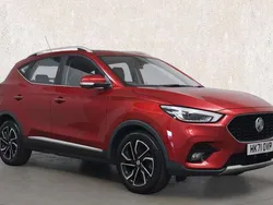 Red Used 2021 MG ZS Exclusive Sedan | £12,592 (Fair price)