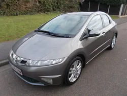 Grey Used 2009 Honda Civic ES Hatchback | £2,290 (Fair price)