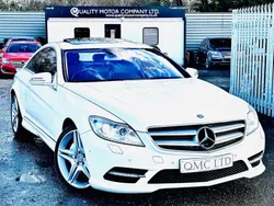 White Used 2014 Mercedes CL500 Coupe | £18,950 (A bit pricey)