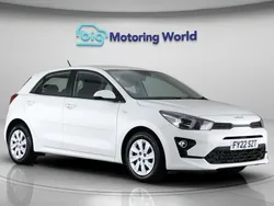 White Used 2022 Kia Rio Hatchback | £10,100 (Fair price)