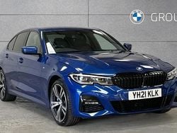 Blue Used 2021 BMW 330e M Sport Sedan | £24,150 (Fair price)