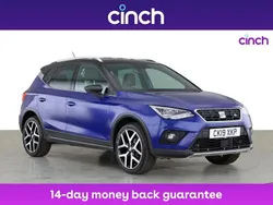 Blue Used 2019 Seat Arona FR Sport SUV | £12,199 (Fair price)