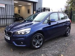 Blue Used 2018 BMW 218 Sport Line Hatchback | £8,990 (Fair price)