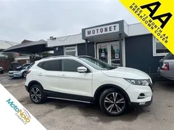 White Used 2019 Nissan Qashqai N-Connecta SUV | £8,680 (Fair price)