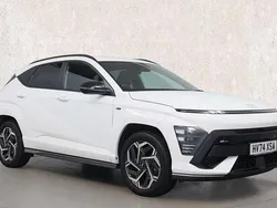 White Used 2024 Hyundai Kona N Line SUV | £26,559 (A bit pricey)