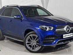 Blue Used 2021 Mercedes GLE350 AMG line Estate | £41,990 (Good price)