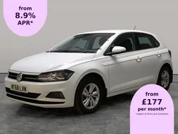 White Used 2018 VW Polo SE Hatchback | £11,077 (Fair price)