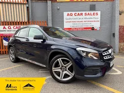 Blue Used 2018 Mercedes GLA220 AMG line SUV | £13,490 (Fair price)