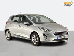 Silver Used 2018 Ford Fiesta Zetec Hatchback | £8,895 (Good price)
