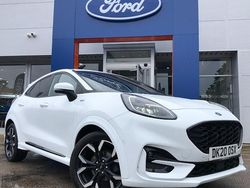 White Used 2020 Ford Puma ST-Line X Hatchback | £16,495 (A bit pricey)
