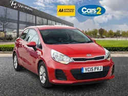 Red Used 2015 Kia Rio Hatchback | £5,990 (Fair price)