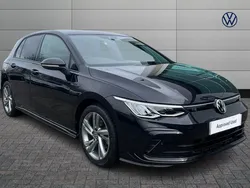 Black Used 2022 VW Golf VIII R-line Hatchback | £18,599 (Fair price)