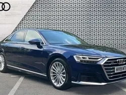 Blue Used 2019 Audi A8 S-Line Sedan | £27,329 (Fair price)