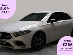 White Used 2022 Mercedes A180 Executive Hatchback | £20,150 (Fair price)