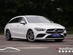 White Used 2020 Mercedes CLA200 Shooting Brake AMG line Estate | £18,899 (Fair price)