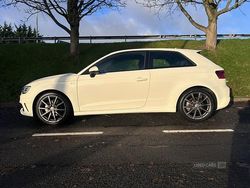 White Used 2015 Audi A3 S-Line Hatchback | £8,895 (Expensive)