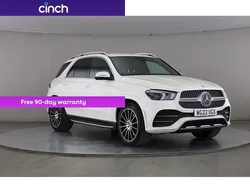 White Used 2022 Mercedes GLE400 AMG line SUV | £40,149 (Fair price)