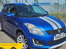 Blue Used 2016 Suzuki Swift SZ4 Hatchback | £7,275 (Fair price)