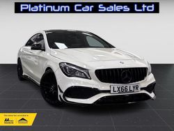 White Used 2016 Mercedes CLA200 AMG line Sedan | £13,995 (Expensive)