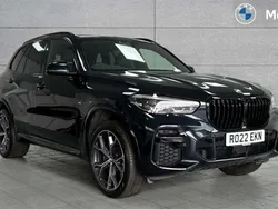 Carbon black Used 2022 BMW X5 M Sport SUV | £43,178 (Fair price)