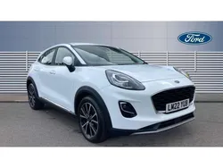 White Used 2022 Ford Puma Titanium SUV | £17,531 (Good price)
