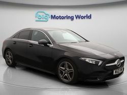 Black Used 2021 Mercedes A220 AMG line Sedan | £18,600 (Fair price)