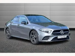 Mountain grey Used 2022 Mercedes A180 AMG Line Premium Plus Sedan | £24,350 (A bit pricey)