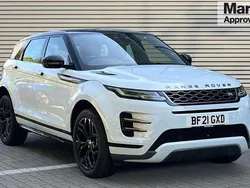 White Used 2021 Land Rover Range Rover evoque HSE Dynamic SUV | £26,548 (Fair price)