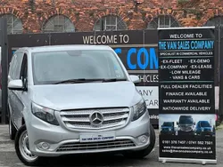 Silver Used 2017 Mercedes Vito MPV | £12,944