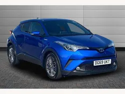 Blue Used 2019 Toyota C-HR Design SUV | £16,491 (Fair price)