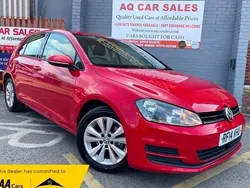 Red Used 2014 VW Golf VII SE Hatchback | £4,790 (Fair price)