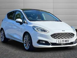 Frozen white Used 2019 Ford Fiesta Vignale Hatchback | £14,250 (A bit pricey)