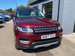 Red Used 2017 Land Rover Range Rover Sport HSE SUV | £16,995 (Fair price)