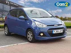 Blue Used 2017 Hyundai i10 SE Hatchback | £6,490 (Fair price)