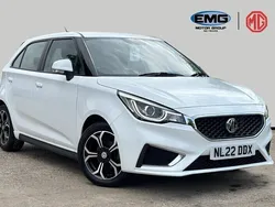 White Used 2022 MG MG3 Exclusive Hatchback | £10,999 (Fair price)