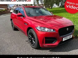 Red Used 2016 Jaguar F-Pace R-Sport SUV | £10,695 (Fair price)