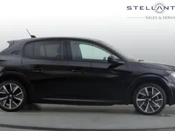 Black Used 2021 Peugeot e-208 GT Hatchback | £10,158 (Fair price)