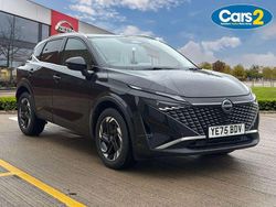 Black New 2025 Nissan Qashqai N-Connecta SUV | £24,990