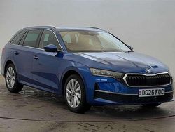 Race blue metallic Used 2025 Skoda Octavia SE L Estate | £29,900 (Expensive)