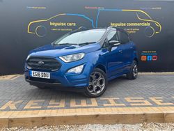 Blue Used 2018 Ford Ecosport ST-Line SUV | £8,990 (Fair price)