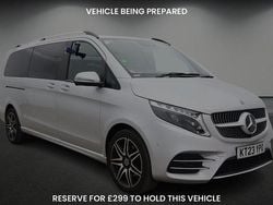 Silver Used 2023 Mercedes V220 AMG line MPV | £54,700 (Super price)