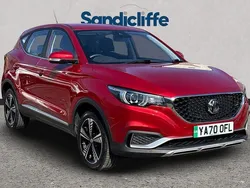 Red Used 2020 MG ZS Excite Sedan | £10,705 (Fair price)